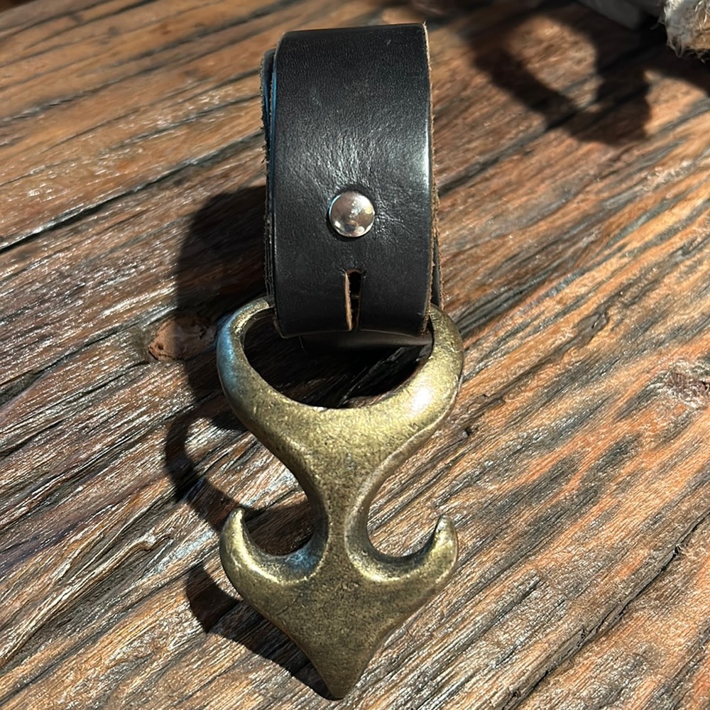 Men’s Genuine Black Leather Belt